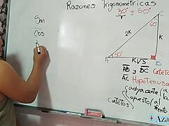 teacher pounds asian nerd student in trigonometry sex lesson