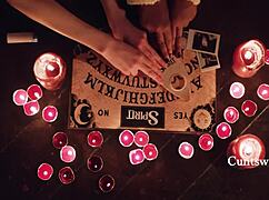 Two girls hitachi lick cunts ghost crossover!!