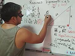 teacher pounds asian nerd student in trigonometry sex lesson