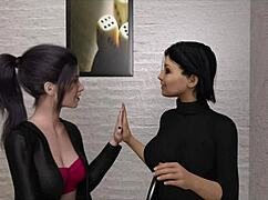 big ass bimbo leaps into faith with massive tits bouncing during erotic ass and titty worship session