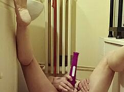 milf slave eats humiliation bowl buttplug dirty talk homemade tits pov 😈🍽️