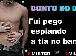 fui pego espiando tia gostosa no banho erótico