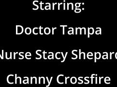 Channy Crossfire Guzzles Dick Before Creampie Blast