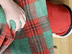 shy neighbor hides under blanket licking my pussy to wild orgasm in homemade lesbian play