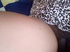 Hot stepdaughter soaks stepdad's bed squirting and moaning wild 😩💦 big tits jiggle