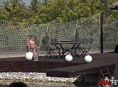 Bubble Butt Banged Raw By Monster BBC Outdoors