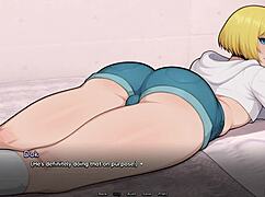 bunkered with femboy shemale ready for ladyboy cock game play