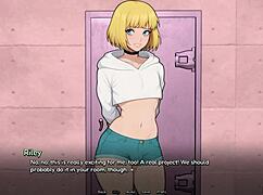 bunkered with femboy shemale ready for ladyboy cock game play
