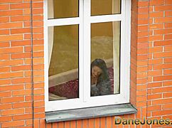 Dane Jones Voyeur Pounds Sexy Neighbor's Tight Natural Pussy