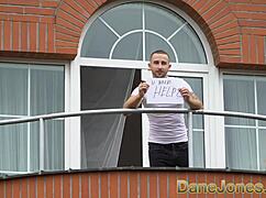 Dane Jones Voyeur Pounds Sexy Neighbor's Tight Natural Pussy