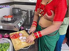 hey devar sneaks in kitchen fucks komal raw