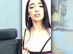 Skinny latina lunita galactica, ready for nonstop double penetration anal creampie balls deep?