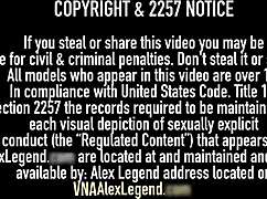 cece capella kneels for alex legend's perky tits cumshot