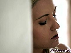 Beautiful Euro Babe Fingers Her Dripping Wet Pussy