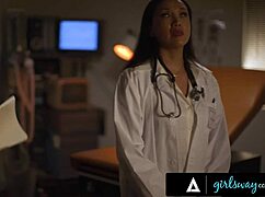 doctor vicki chase, how do you silence nurse sinn sage's secrets with your mouth?