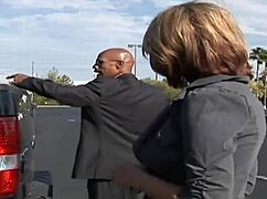 Monster Black Cock Buried Deep in Tight Pussy