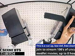 Jasmine roses thigh blasted with hot cum after deepthroat choke doggystyle domination