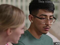 shy virgin licks and fucks petite cheerleader melody marks