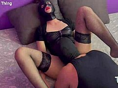 worship her hairy pussy ass fart facesit slave domination bdsm couple