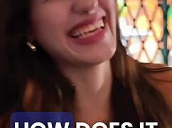 Petite Latina Sucks Balls Deepthroats Rimjobs Big Tits!