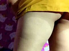 Mexicana Gets Big Ass Fucked Hard By 20cm Dildo In Miniskirt