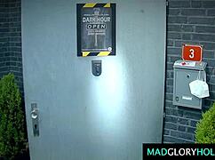 amateur milf dances strips then sucks gangbang cocks glory hole club toys