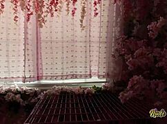 Behind nasty shoot, xxlayna marie slurps balls deepthroat sloppy.