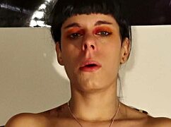 i can't believe this teen goth girl's huge snot sneeze fetish in hd pt1