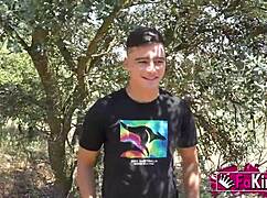 Serezade's Outdoor Stranger Fuck Casting Doggystyle Ride