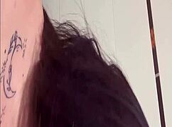 hey, wanna see this horny latina slut fucked raw in public bathroom?