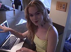 Sage Fox KEEPS SUCKING Seth Brogan's DICK Post-CREAMPIE BLAST!