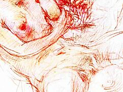 whoa retro erotic art explodes with vintage antique passion!!