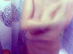 Spy on angie's intimate wet shower tease as she plays with her sexy nude body!