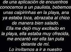 i'm watching my brazilian hotwife get pounded by cop during rio fair threesome cuckold fun