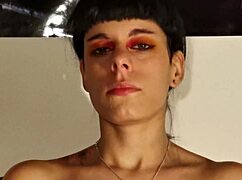 i can't believe this teen goth girl's huge snot sneeze fetish in hd pt1