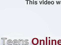 british redhead neighbor gets her skinny frame railed deep then facial cum blast... oops swallowed some!