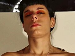 i can't believe this teen goth girl's huge snot sneeze fetish in hd pt1