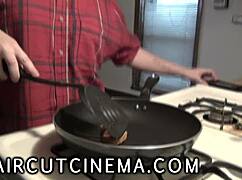 Haircut cinema femdom spanking bound subs ✂️🔥