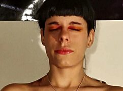 i can't believe this teen goth girl's huge snot sneeze fetish in hd pt1