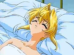 Two Cute Blondes Tease Secrets in Bed