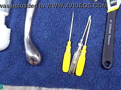 What happens during this Japanese gyno exam with extreme cervix insertion and kinky stretching?