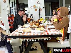 stepdad dick sucking leads to family group fuck surprise