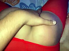 Ebony Huge Ass Gets Fingers Deep in Her Tight Backdoor