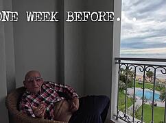 Hey girl, smell this old man's stinky asshole while he shoves it on your face