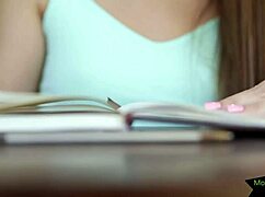 how does smalltits stepdaughter taste when milf mother-in-law licks her trimmed pussy good?