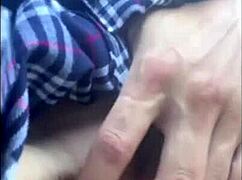 Ki-sim strips naked on russian streets then fucks skinny tattoo guy publicly