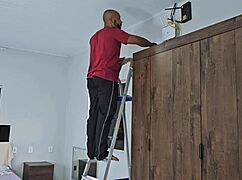 seducing that nerd online i twerked on his dick till he came then he pounded my ass creampie style