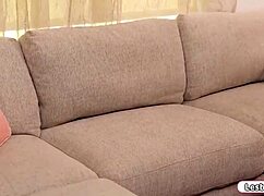 Hey, watch this lesbian babe finger her best friend's girlfriend wet pussy