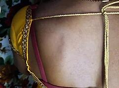 Desi village bhabhi naked saree blouse bent over for full anal pounding hindi