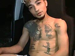 sexy dominicano latina with curvy body dances sensual outdoors at wild party